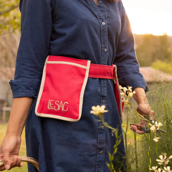 Le Sac Gardening Tool Belt - Red